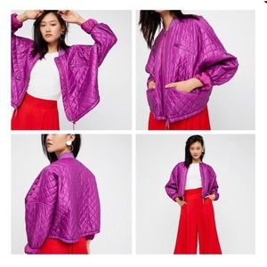 🎉Host Pick🎉 Free People Quilted Bomber Jacket